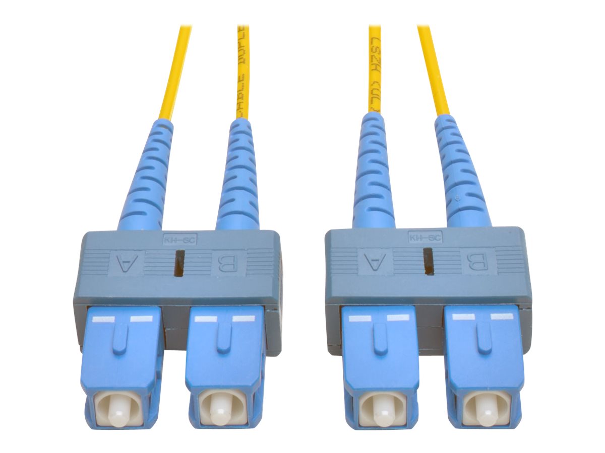 Tripp Lite 2M Duplex Singlemode 9/125 Fiber Optic Patch Cable SC/SC 6' 6ft 2 Meter