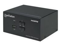 Manhattan 153522 KVM / audio / USB switch Desktop