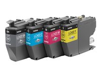 Brother LC 422 Value Pack Sort Gul Cyan Magenta 550 sider