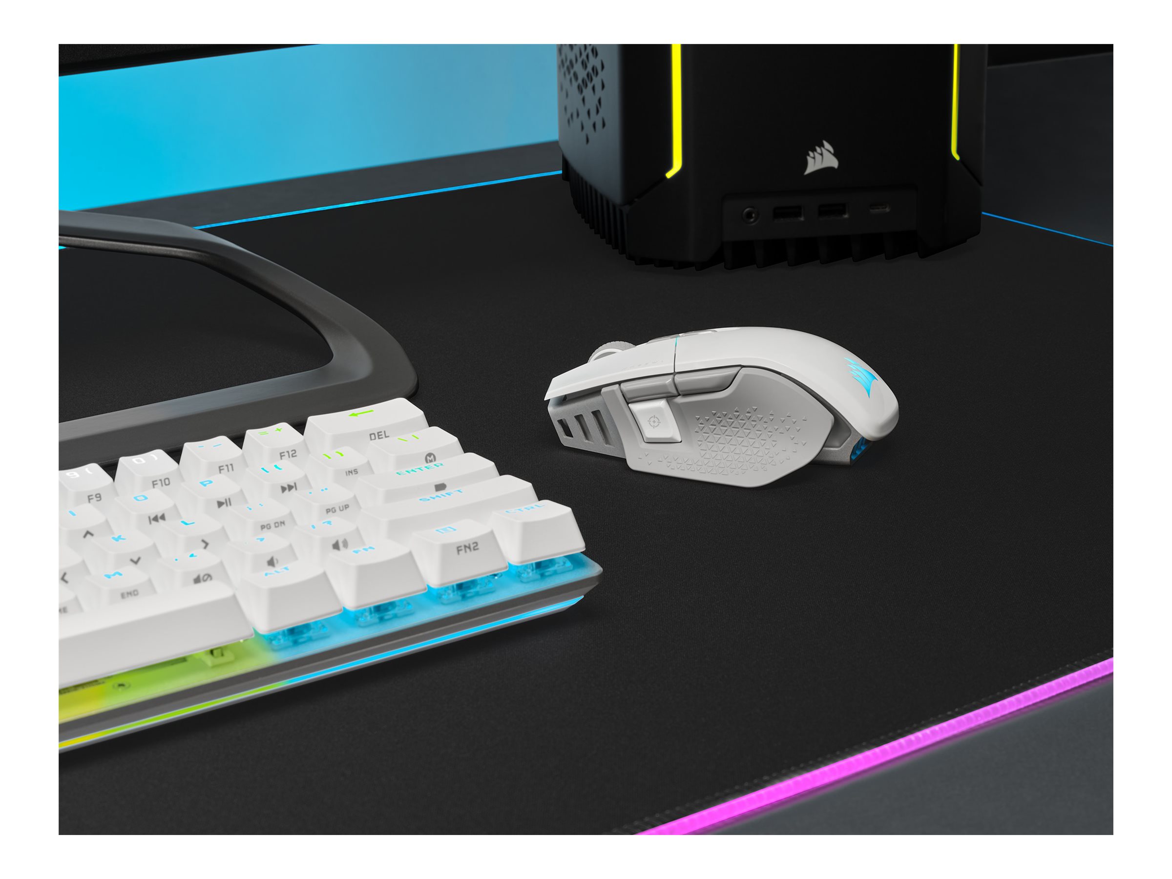 CORSAIR Gaming M65 RGB ULTRA WIRELESS mouse Bluetooth 2.4 GHz Usage / lifestyle Back 72500