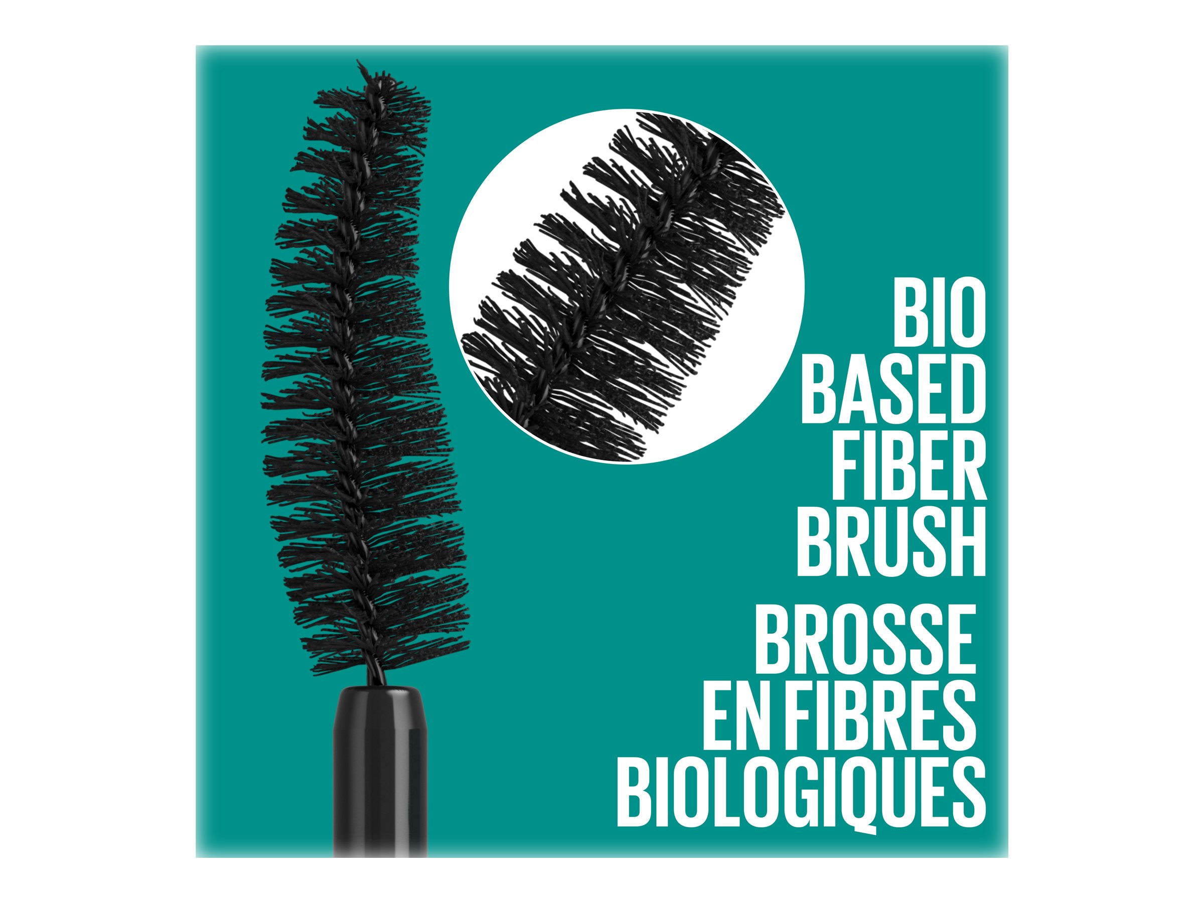 Maybelline New York Green Edition Mega Mousse Mascara Blackest Black