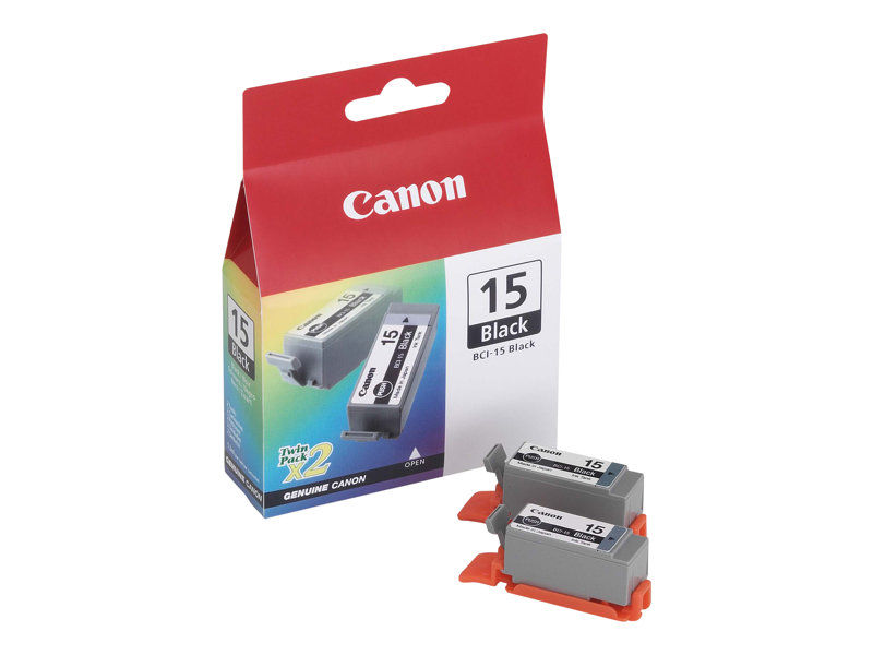 CANON BCI-15 NOIRE 2 X 5.3ML