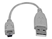 StarTech.com USB 2.0 USB-kabel 15cm Grå