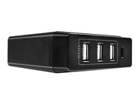 Lindy power adapter - 3 x USB Type A, 24 pin USB-C - 72 Watt