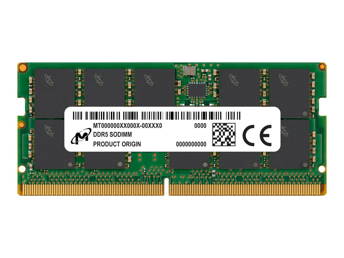 Micron 16GB DDR5 メモリ Micron - DDR5 - module | Overview, Specs, Details | SHI