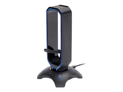 LED HEADPHONE HANGER WITH MOUSE BUNGEE