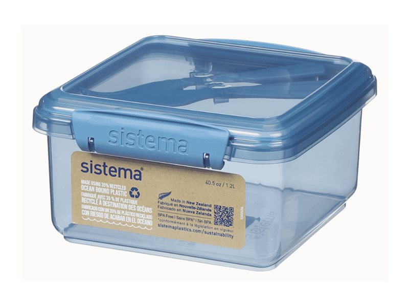 Sistema Lunch Plus Lunch box - Assorted - 1.2L