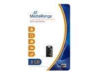 MediaRange Nano 8GB USB 2.0 Sort