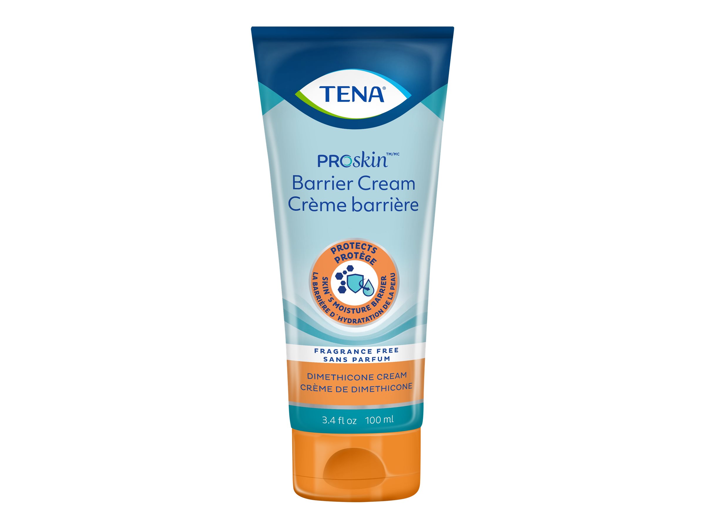 TENA Proskin Barrier Cream - Fragrance Free - 100ml