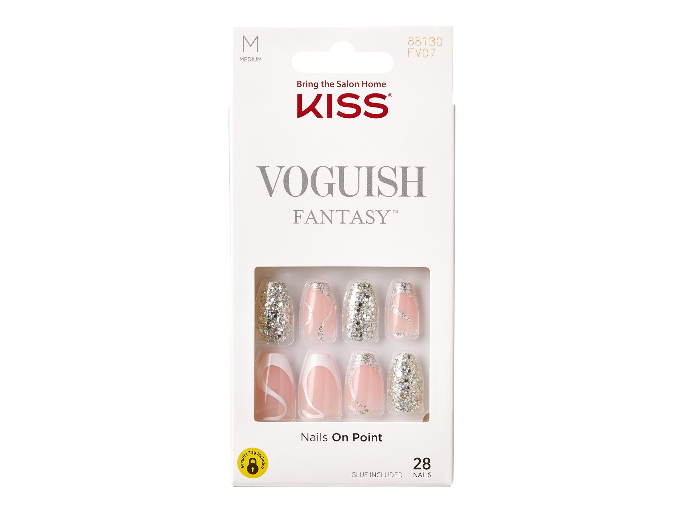 KISS VOGUISH Fantasy False Nails Kit - Coffin - Fashspiration - 28's