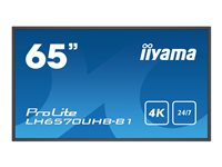 iiyama ProLite LH6570UHB-B1 65' Digital skiltning 3840 x 2160