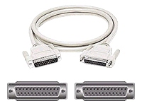 C2G - Câble série / parallèle - DB-25 (F) pour DB-25 (F) - 1.8 m 