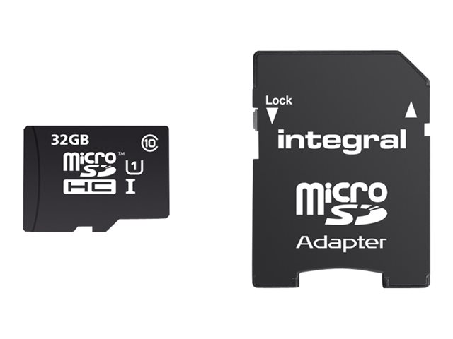 Image of Integral UltimaPro - flash memory card - 32 GB - microSDHC UHS-I