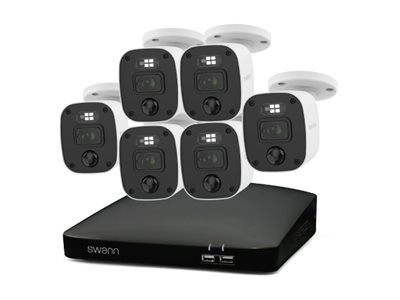 Swann SWDVK-8468062KMQB DVR + camera(s) wired AC Product shot Right-angle 79250
