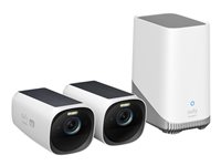 Eufy S330 eufyCam (eufyCam 3) - network surveillance camera - with Eufy HomeBase 3