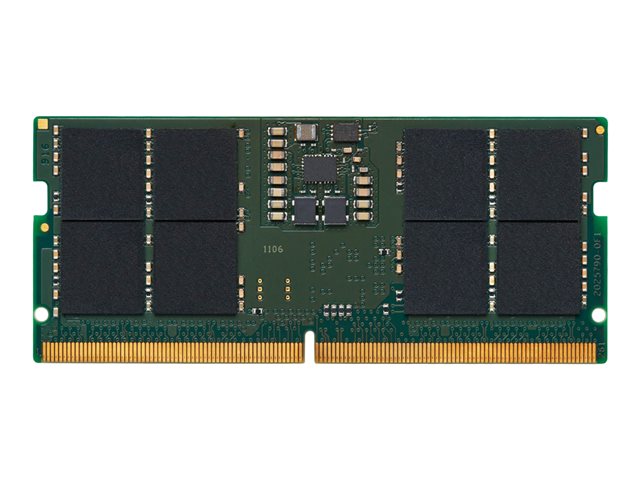 KINGSTON 32GB 5200MT/s DDR5 Non-ECC CL42 SODIMM kit of 2  1Rx8