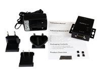 Startech Industrial RS232 to RS422/485 Serial Port Converter w/ 15KV ESD Protection - RS232 to RS 422 RS485 Converter Adapter
