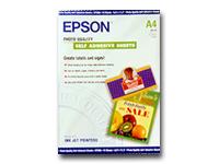 Epson Photo Quality - Self-adhesive - A4 (8.25 in x 11.7 in) - 167 g/m² - 10 pcs. sheets - for Expression Premium XP-900; SureColor P800; WorkForce ET-16500, WF-2930