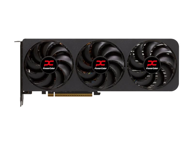 PowerColor Reaper graphics card Radeon RX 9070 GRE 12 Product shot Front 79500