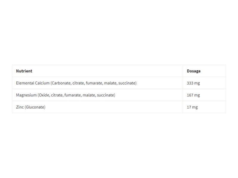 JAMIESON CALCIUM MAG W/ZINC 100'S