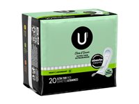 U by Kotex Clean & Secure Ultra Thin Sanitary Pads - Heavy - 20's