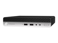 HP ProDesk 405 G4 Mini desktop Ryzen 5 Pro 2400GE / up to 3.8 GHz RAM 8 GB SSD 256 GB 
