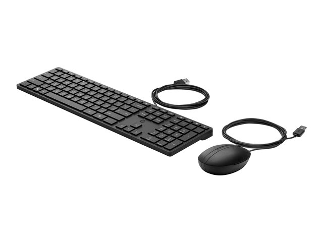 HP Desktop 320MK - ensemble clavier et souris full size - Franais - noir Priphrique d\'entre