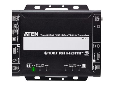 VE1833 - Video/audio/infrared/USB/serial extender 