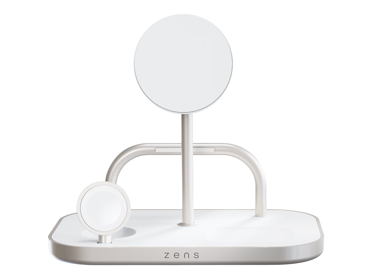 ZENS 4-in-1 Magnetic + Watch Wireless Charger stojan pro bezdrátové napájení - + AC napájecí adaptér - 65 Watt