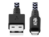 Eaton Tripp Lite Series Heavy-Duty USB-A to Lightning Sync/Charge Cable, MFi Certified - M/M, USB 2.0, 3 ft. (0.91 m) Lightning-kabel 90cm