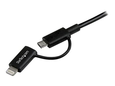 STARTECH.COM LTUB1MBK, Kabel & Adapter Kabel - USB & 1m LTUB1MBK (BILD2)