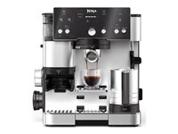 Ninja ES501EU, Espressomaskine, 2 L, Kaffebønner, Indbygget kværn, 1650 W, Sort, Rustfrit stål