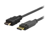 VivoLink Pro Videokabel DisplayPort / HDMI 50cm Sort