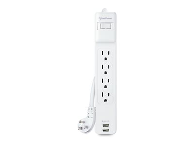 CyberPower Home Office Surge Protection P403URC1 Surge protector AC 125 V 