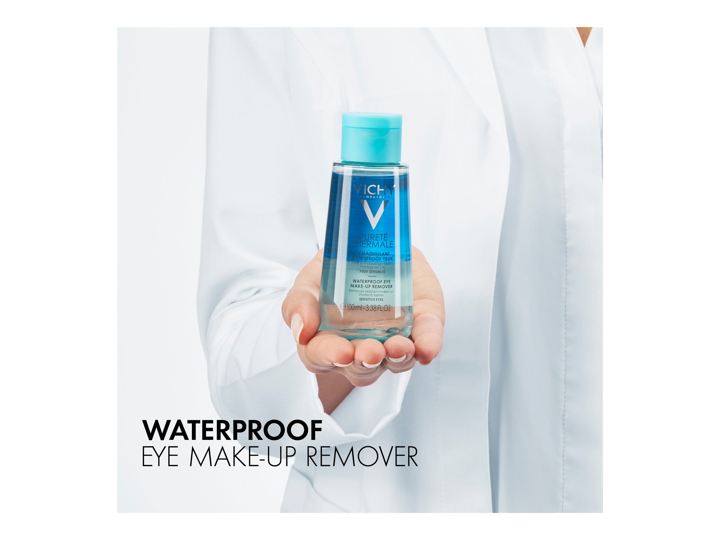 Vichy Purete Thermale Waterproof Eye Make-Up Remover - 100ml