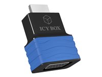 RaidSonic ICY BOX Videoadapter HDMI / VGA Sort Blå