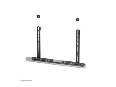 Neomounts AV35-727BL1 - Befestigungskit - für Soundbar - easy installation - Stahl - Schwarz - Bildschirmgröße: bis zu 190,5 cm (bis zu 75")