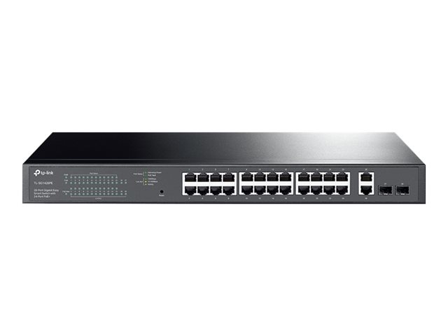 Image of TP-Link TL-SG1428PE - switch - 28 ports - smart - rack-mountable