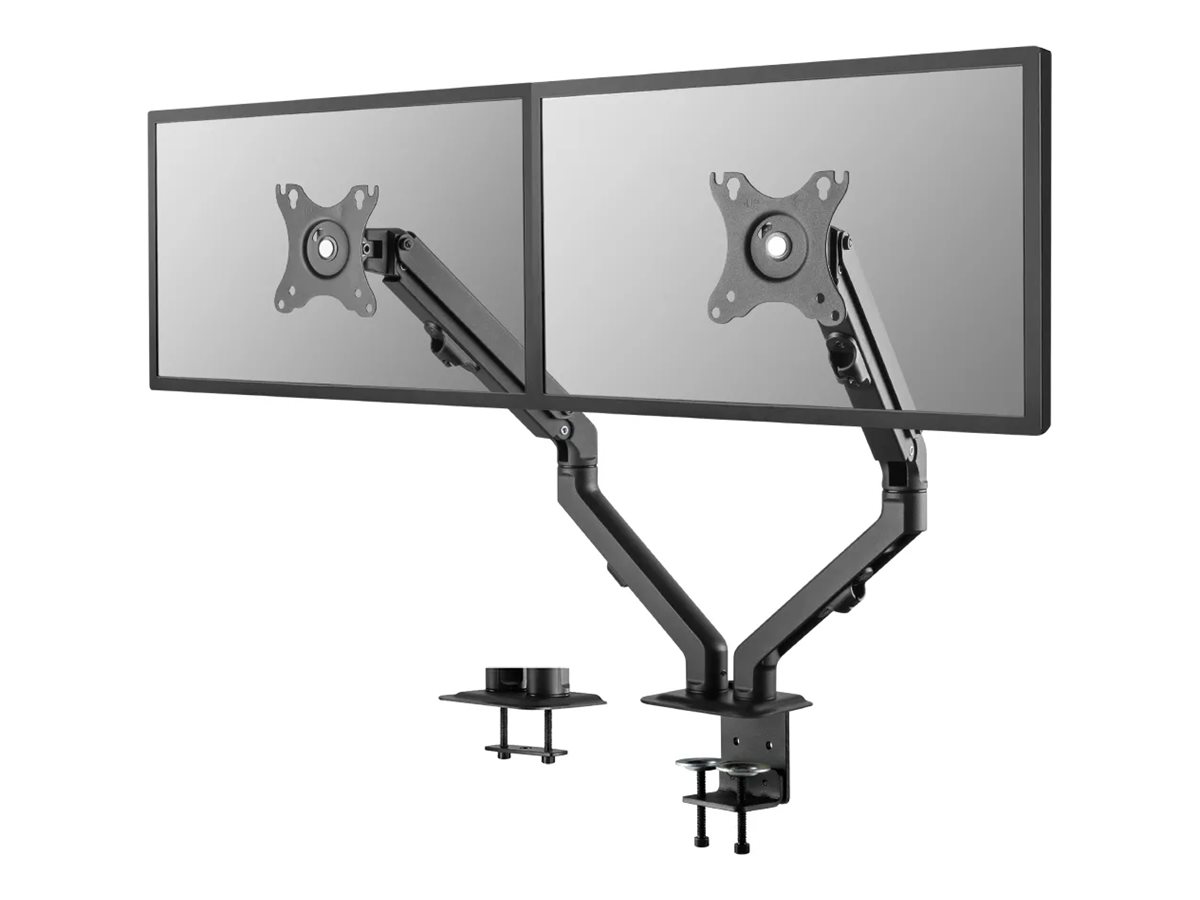 An image of Neomounts FPMA-D650D mounting kit - full-motion - for 2 LCD displays - black