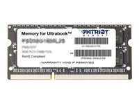 Patriot Memory for Ultrabook DDR3L module 4 GB SO-DIMM 204-pin 1600 MHz / PC3-12800 