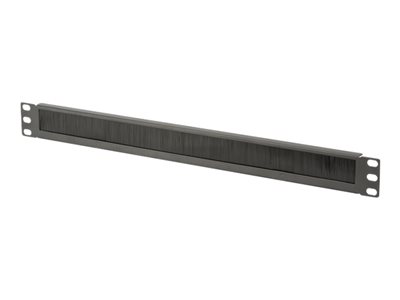 DIGITUS Kabelbürstenleiste 1HE Öffnung 24x423mm schwarz - DN-97661