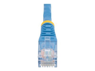 StarTech.com Cat5e Ethernet Cable - 3 ft - Blue - Patch Cable - Molded Cat5e Cable - Short Network Cable - Ethernet Cord - Cat 5e Cable - 3ft (M45PATCH3BL)