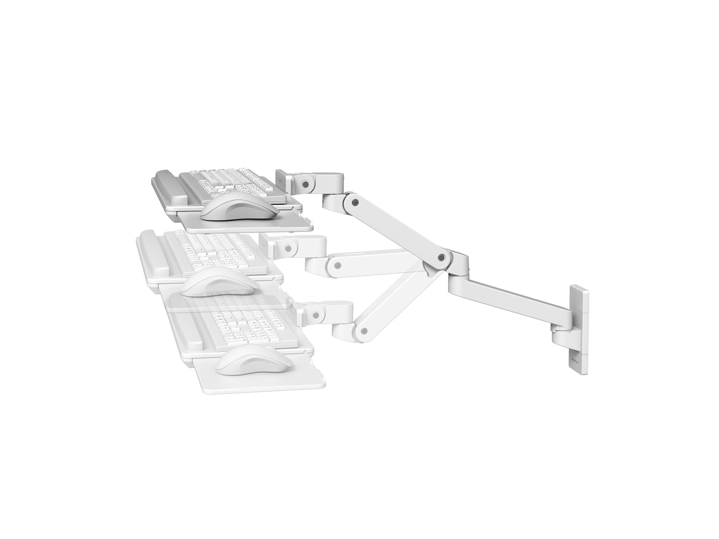 Ergotron LX Pro keyboard/mouse arm mount tray Product shot Close-up 75800
