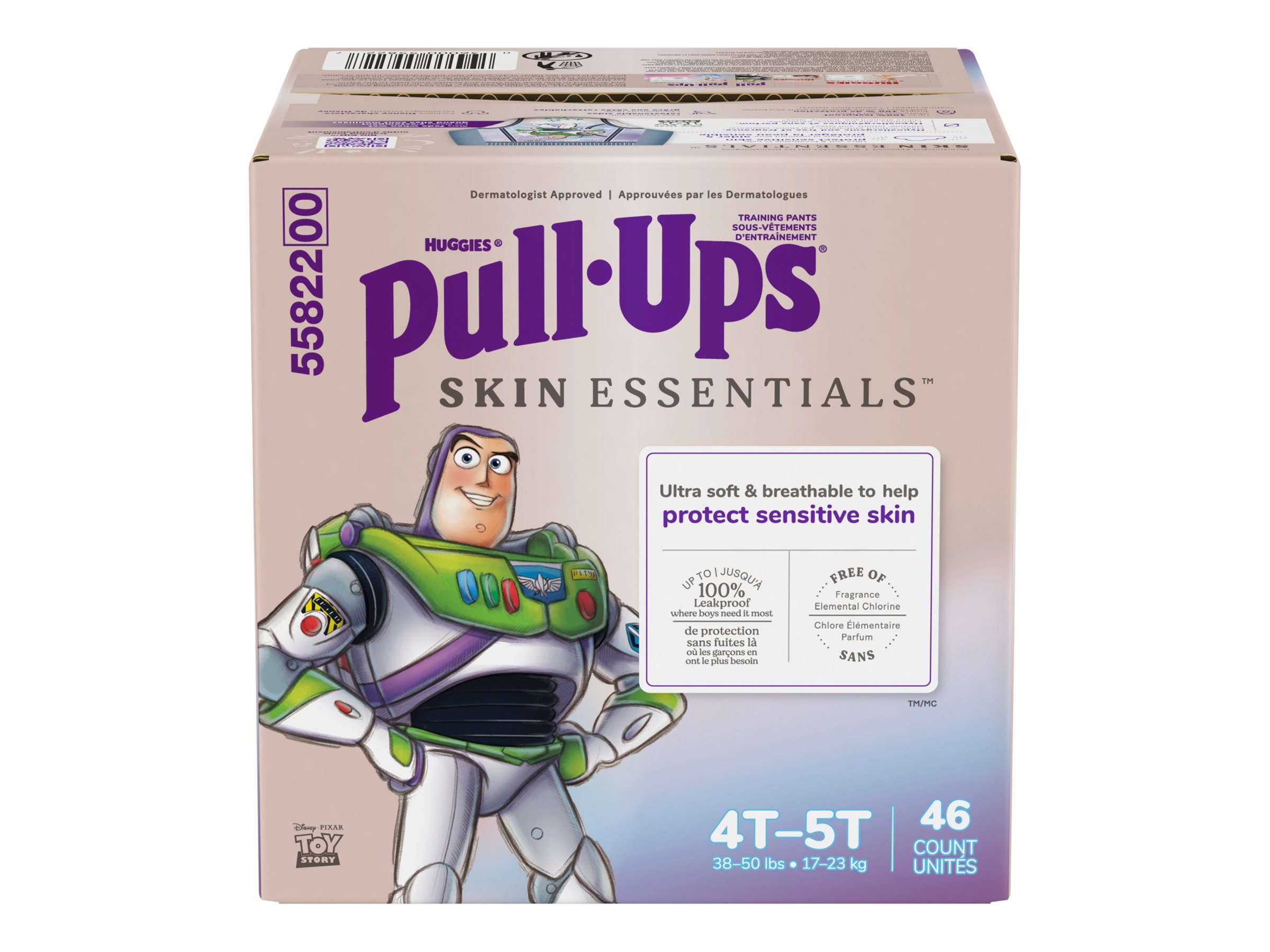 Huggies Pull-Ups Skin Essentials Training Pants - Disney Toy Story - Size 4T-5T - 46's