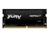 Kingston FURY Impact DDR4  16GB 2666MHz CL15  Ikke-ECC SO-DIMM  260-PIN