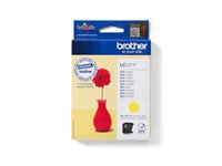Brother Cartouche jet d'encre d'origine LC121Y