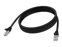 Vision CAT 6a Afskærmet parsnoet (STP) 2m Netværkskabel Sort