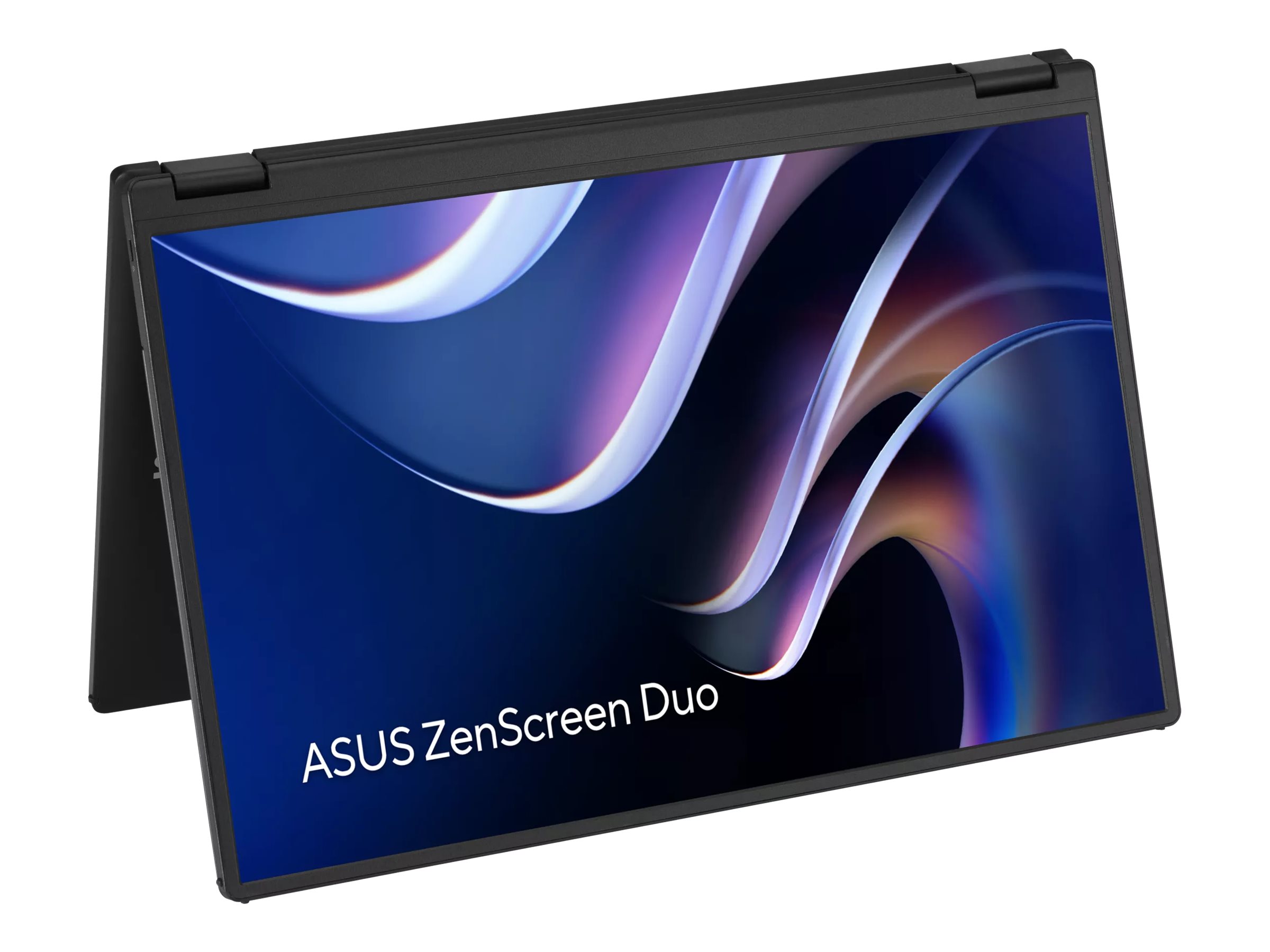 ASUS ZenScreen Duo MB14FCD dual LCD monitor WUXGA 14 Product shot Right-angle 80000