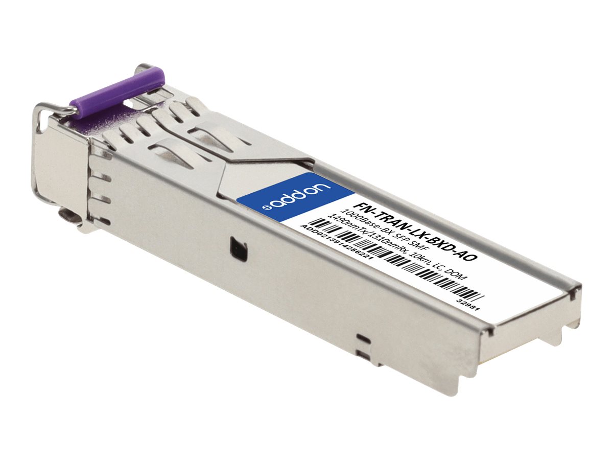 AddOn - SFP (mini-GBIC) transceiver module (equivalent to: Fortinet FN-TRAN-LX-BXD)