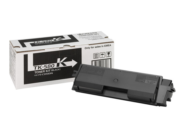 Kyocera Tk 580k Black Original Toner Cartridge Kyocera Tk 580k Black Original Toner Cartridge